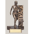 Female Track Billboard Resin Series Trophy (8.5")